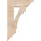 Ekena Millwork Merced Traditional Smooth Bracket, Douglas Fir, 5 1/2"W x 22"D x 34"H BKT06X22X34MRC01SDF - alternate 3